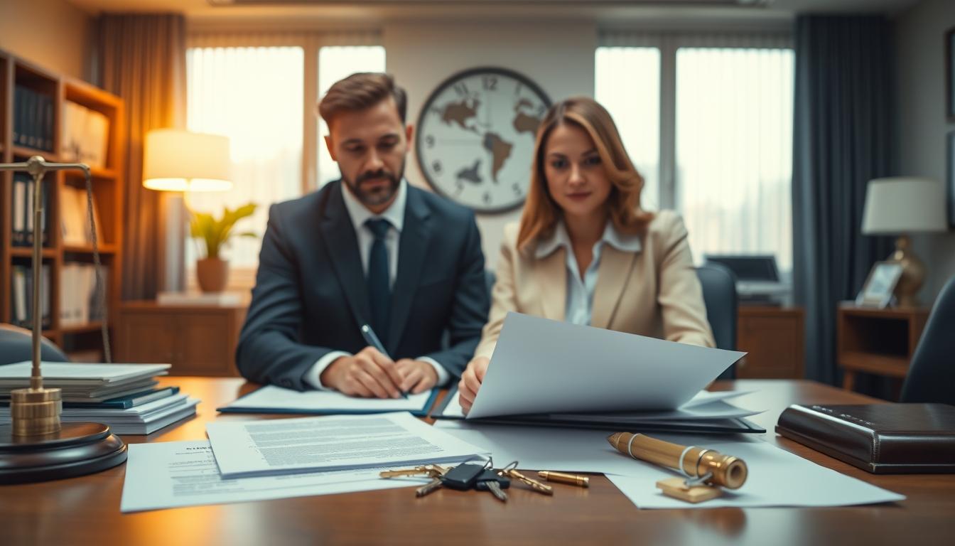 Coordination of property closing documents and timelines